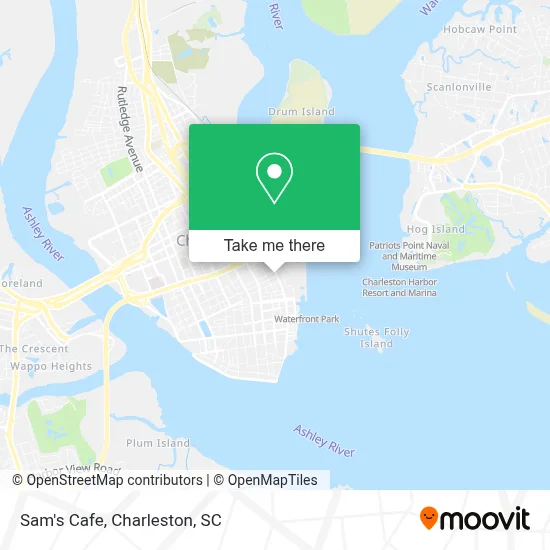 Sam's Cafe map
