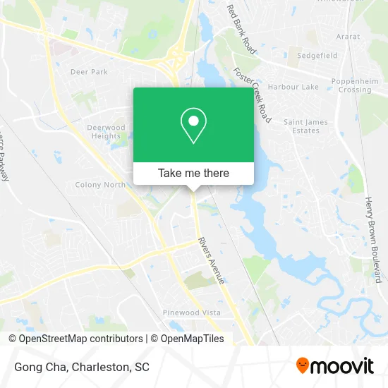 Gong Cha map