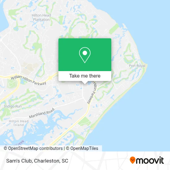Sam's Club map
