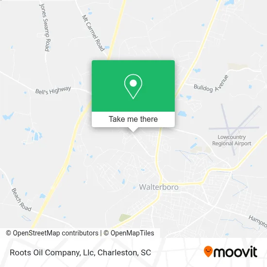 Roots Oil Company, Llc map