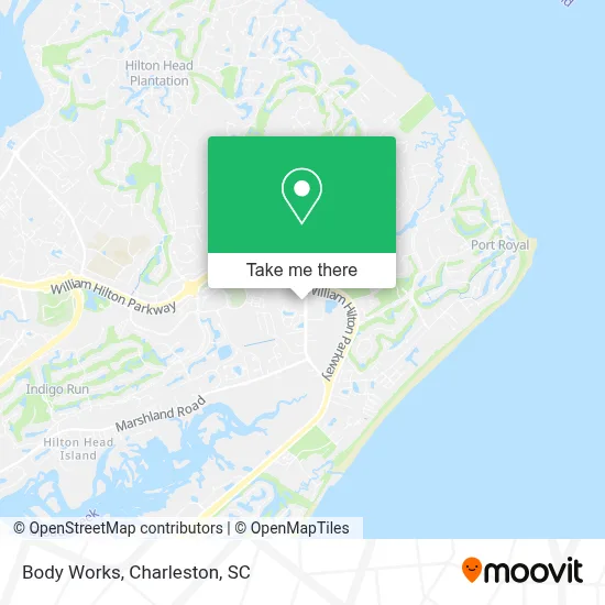 Body Works map