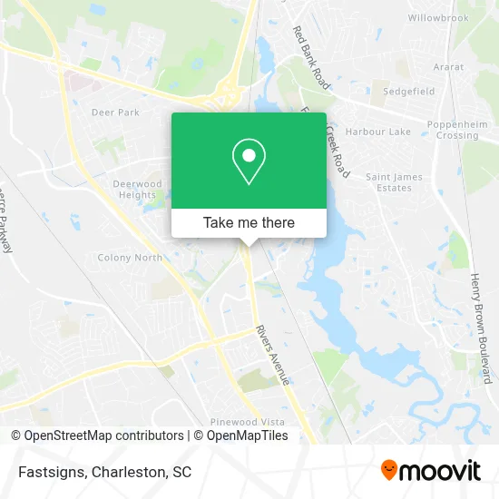 Fastsigns map