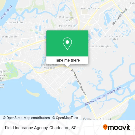 Field Insurance Agency map