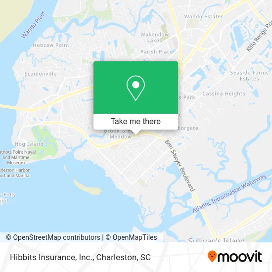 Hibbits Insurance, Inc. map