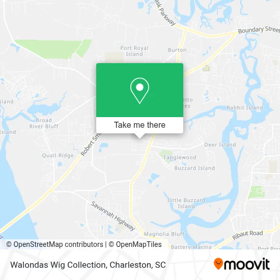 Walondas Wig Collection map