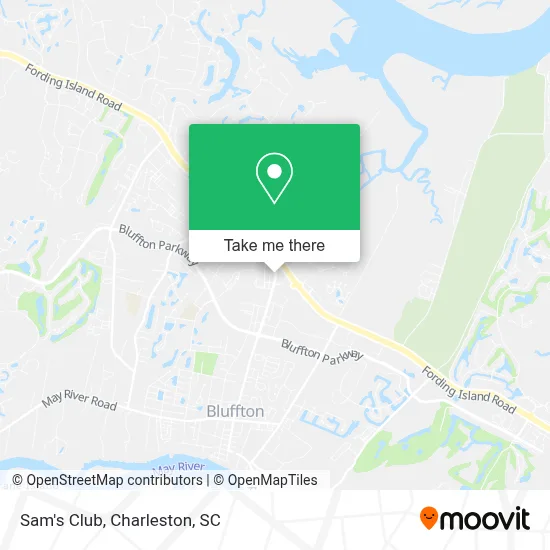 Sam's Club map