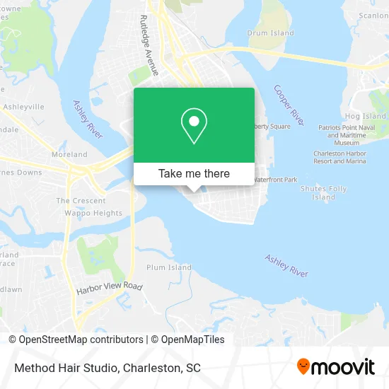 Method Hair Studio map