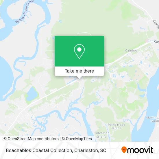 Beachables Coastal Collection map