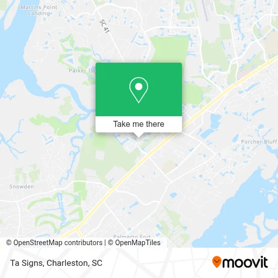 Ta Signs map