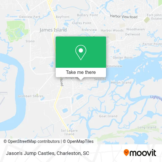 Jason's Jump Castles map