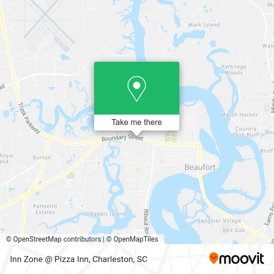 Inn Zone @ Pizza Inn map