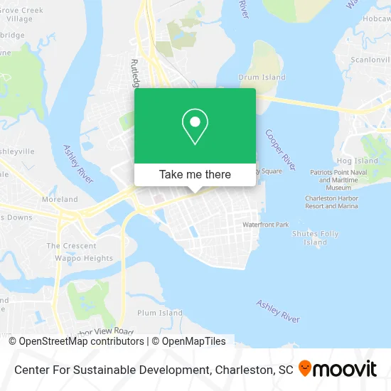 Center For Sustainable Development map