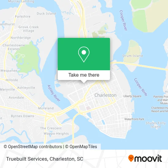 Truebuilt Services map
