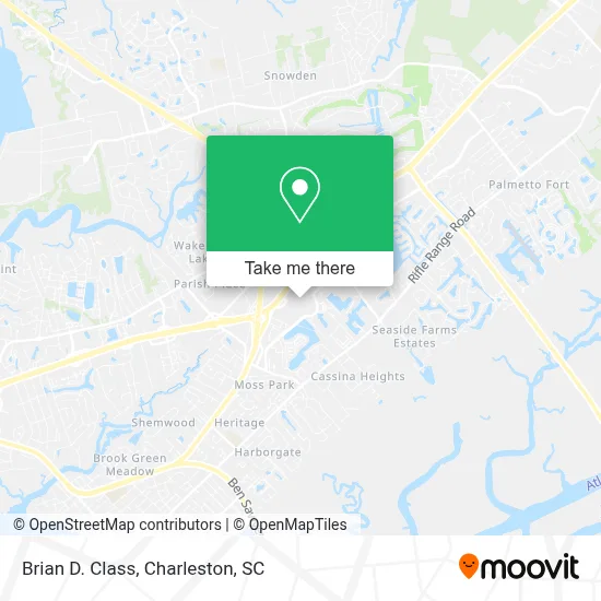 Brian D. Class map