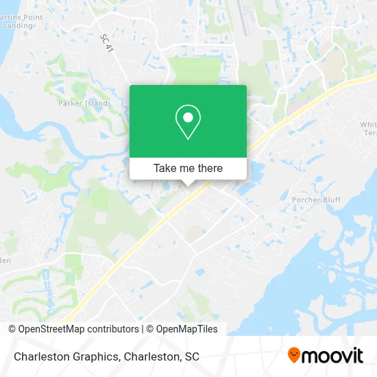 Charleston Graphics map