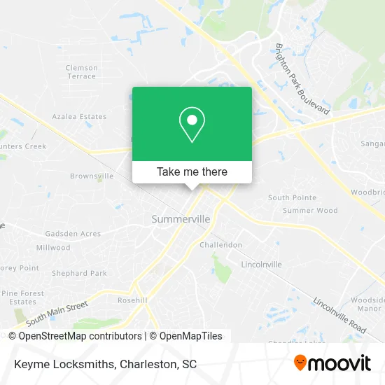 Keyme Locksmiths map