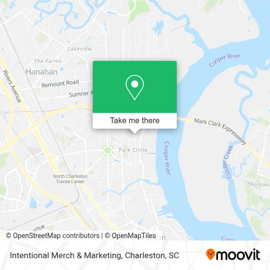 Intentional Merch & Marketing map