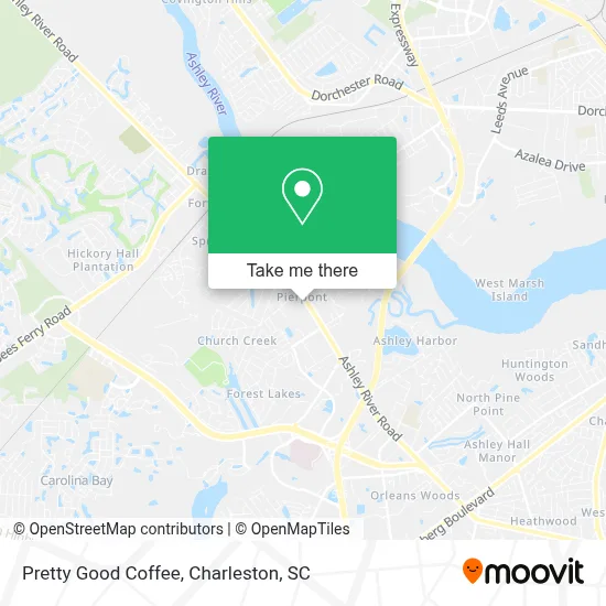 Pretty Good Coffee map