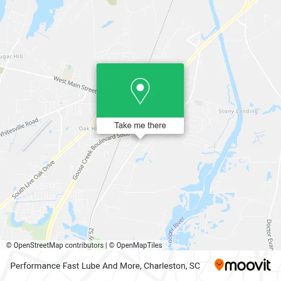 Performance Fast Lube And More map