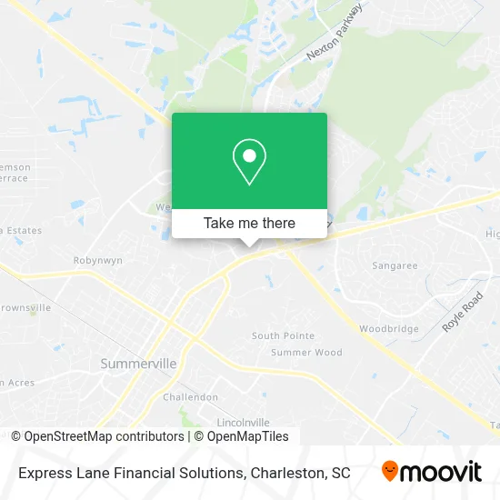 Express Lane Financial Solutions map
