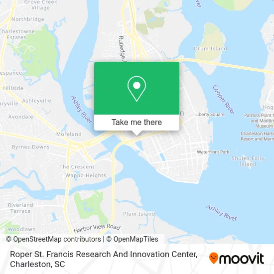 Roper St. Francis Research And Innovation Center map