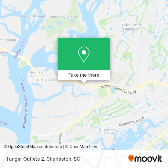 Tanger Outlets 2 map