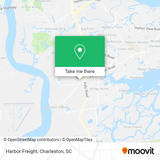 Harbor Freight map