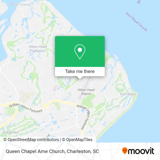 Queen Chapel Ame Church map