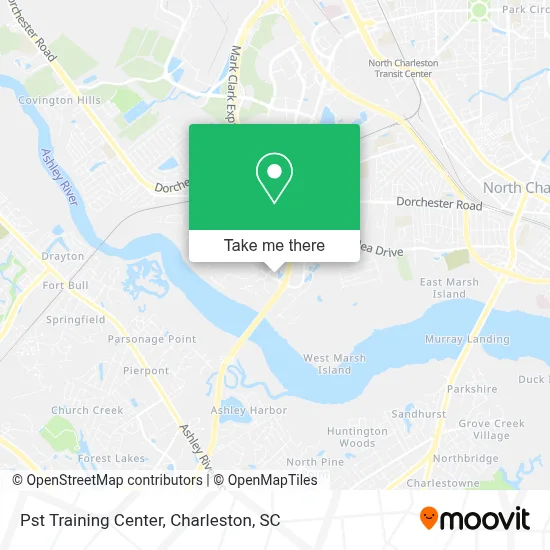 Pst Training Center map