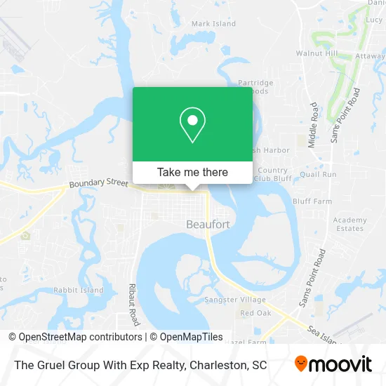 The Gruel Group With Exp Realty map