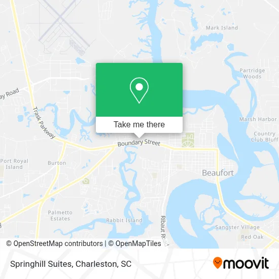Springhill Suites map