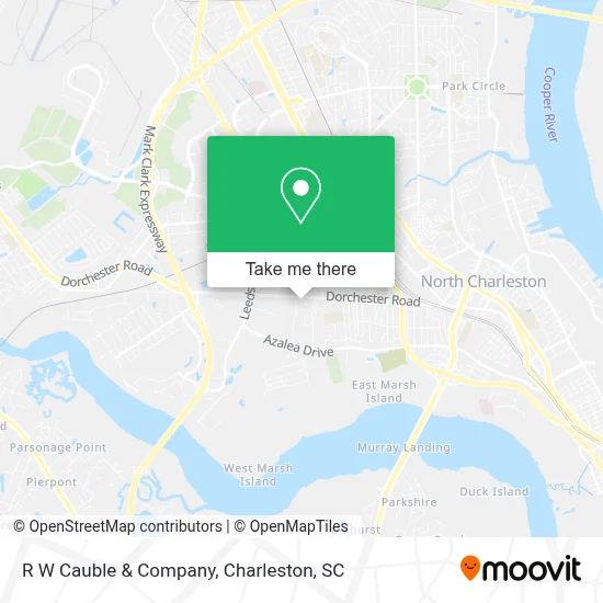 R W Cauble & Company map