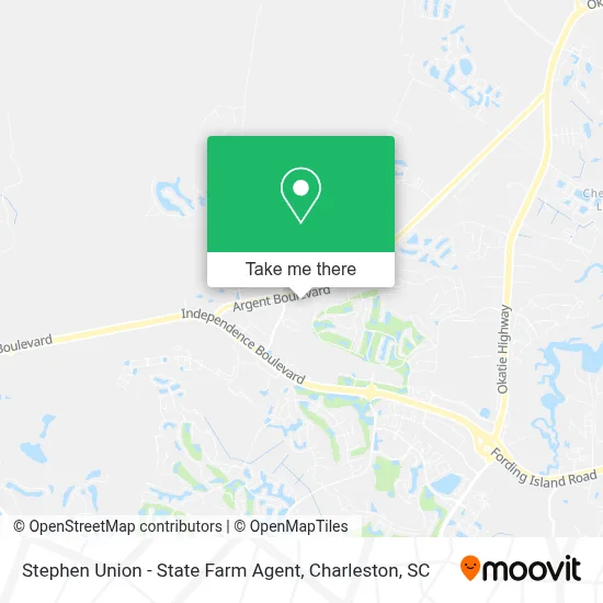 Stephen Union - State Farm Agent map
