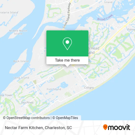 Nectar Farm Kitchen map