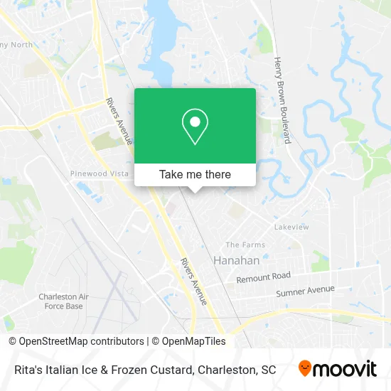 Rita's Italian Ice & Frozen Custard map