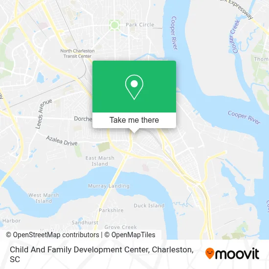 Child And Family Development Center map