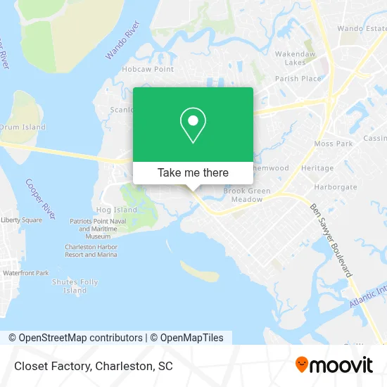 Closet Factory map