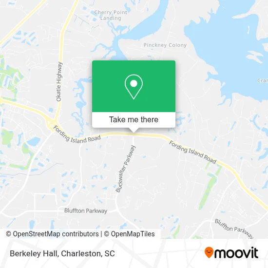 Berkeley Hall map