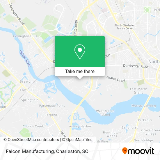 Falcon Manufacturing map