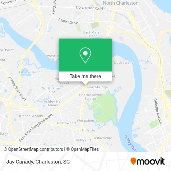 Jay Canady map
