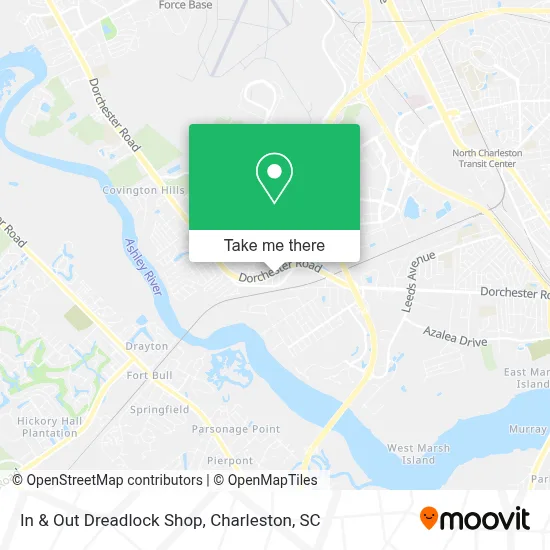 In & Out Dreadlock Shop map