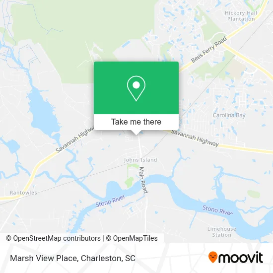 Marsh View Place map