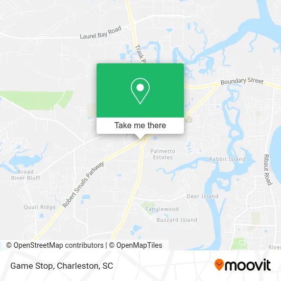 Game Stop map