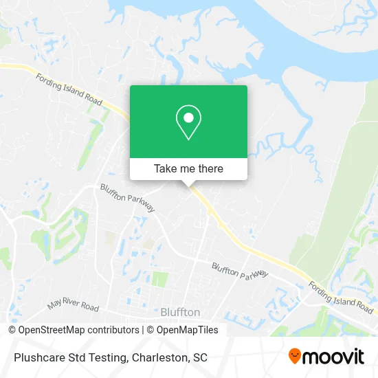 Plushcare Std Testing map