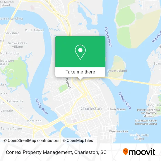 Conrex Property Management map