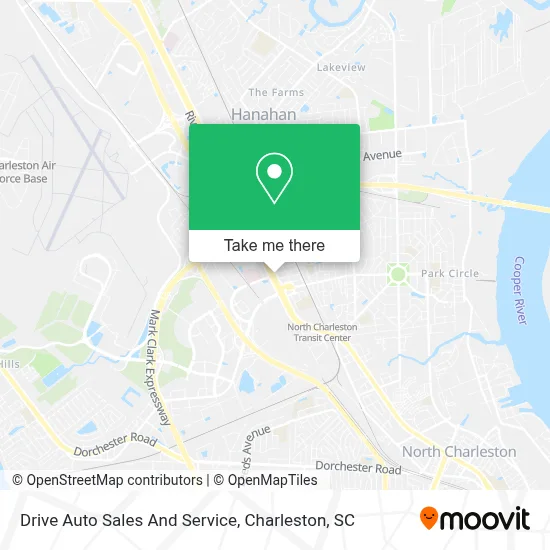 Drive Auto Sales And Service map