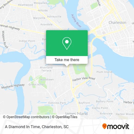 A Diamond In Time map