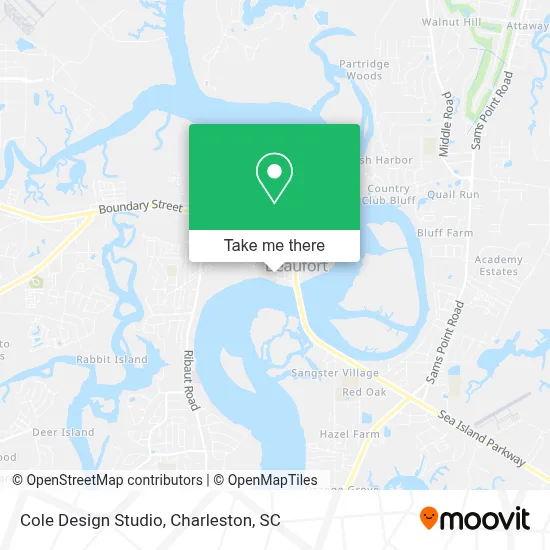 Cole Design Studio map