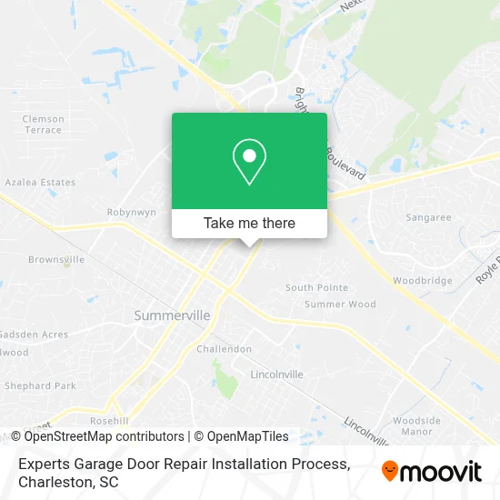 Experts Garage Door Repair Installation Process map