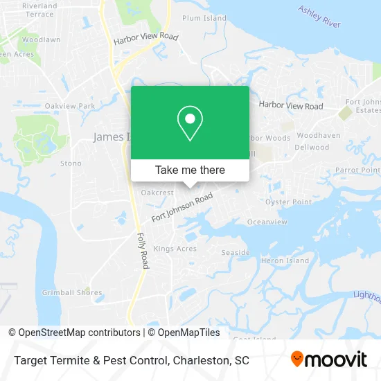 Target Termite & Pest Control map